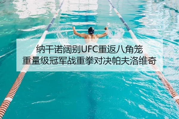 纳干诺阔别UFC重返八角笼 重量级冠军战重拳对决帕夫洛维奇